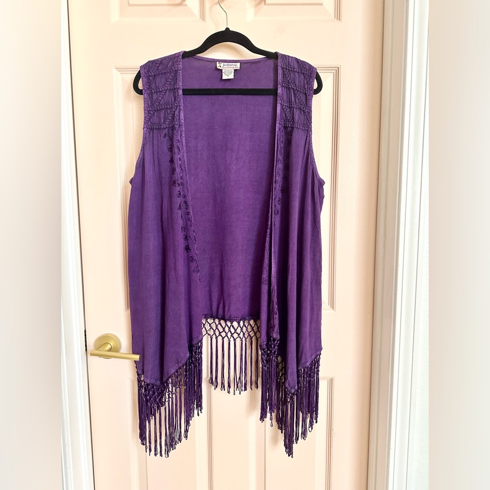 Purple just cruising vest